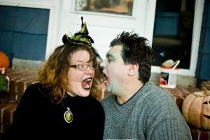 Zombie couple